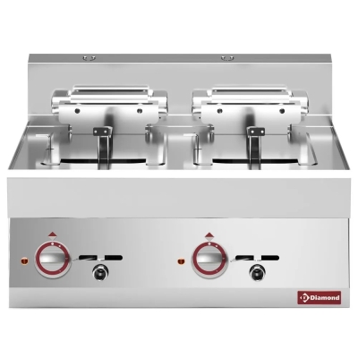 Friteuse électrique 2 cuves 10 litres -Top- série 65